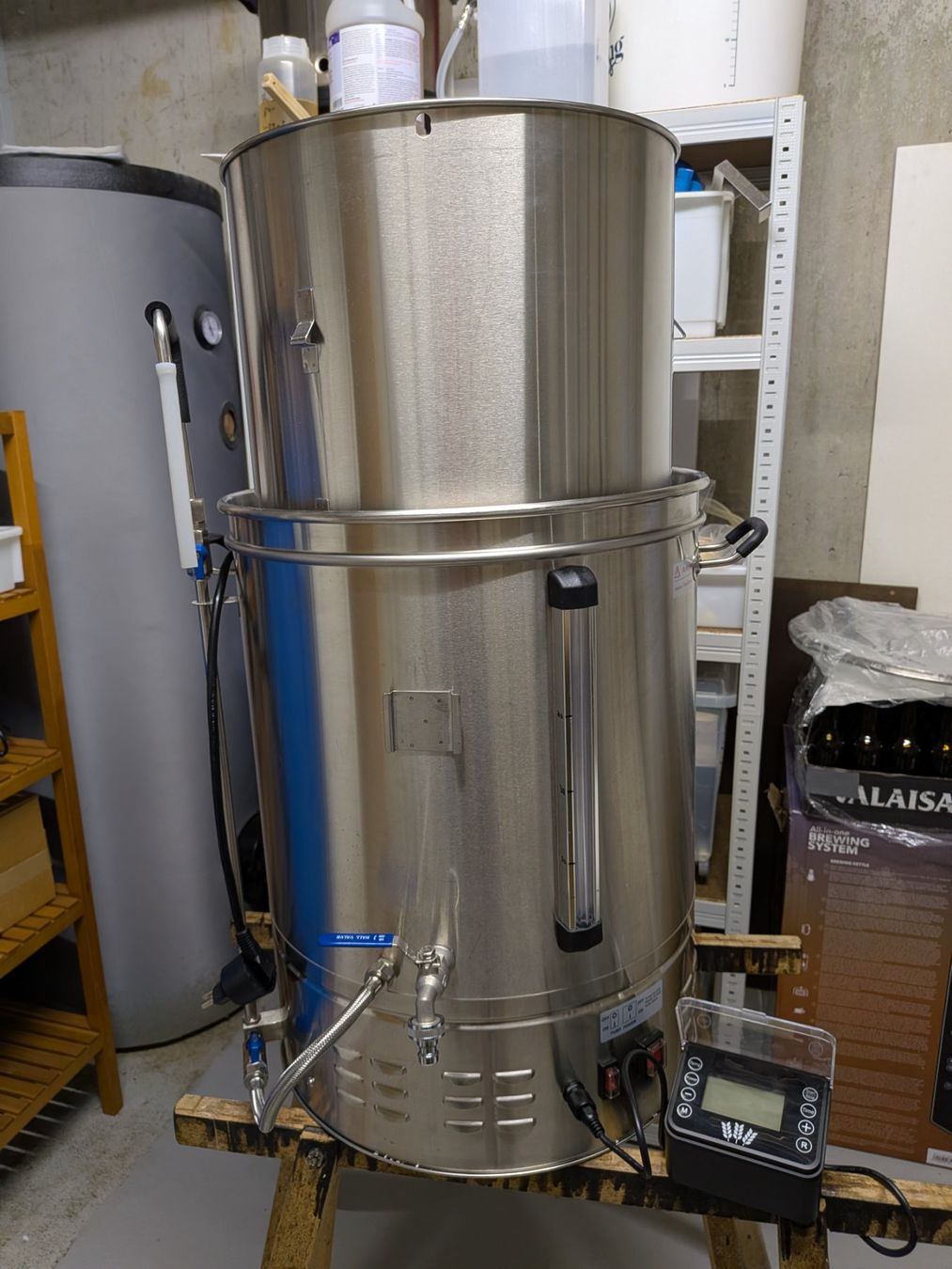 Pentole: A vendre système de brassage all in one 70L – Usato da Ecuvillens venduto da Moucebru 7