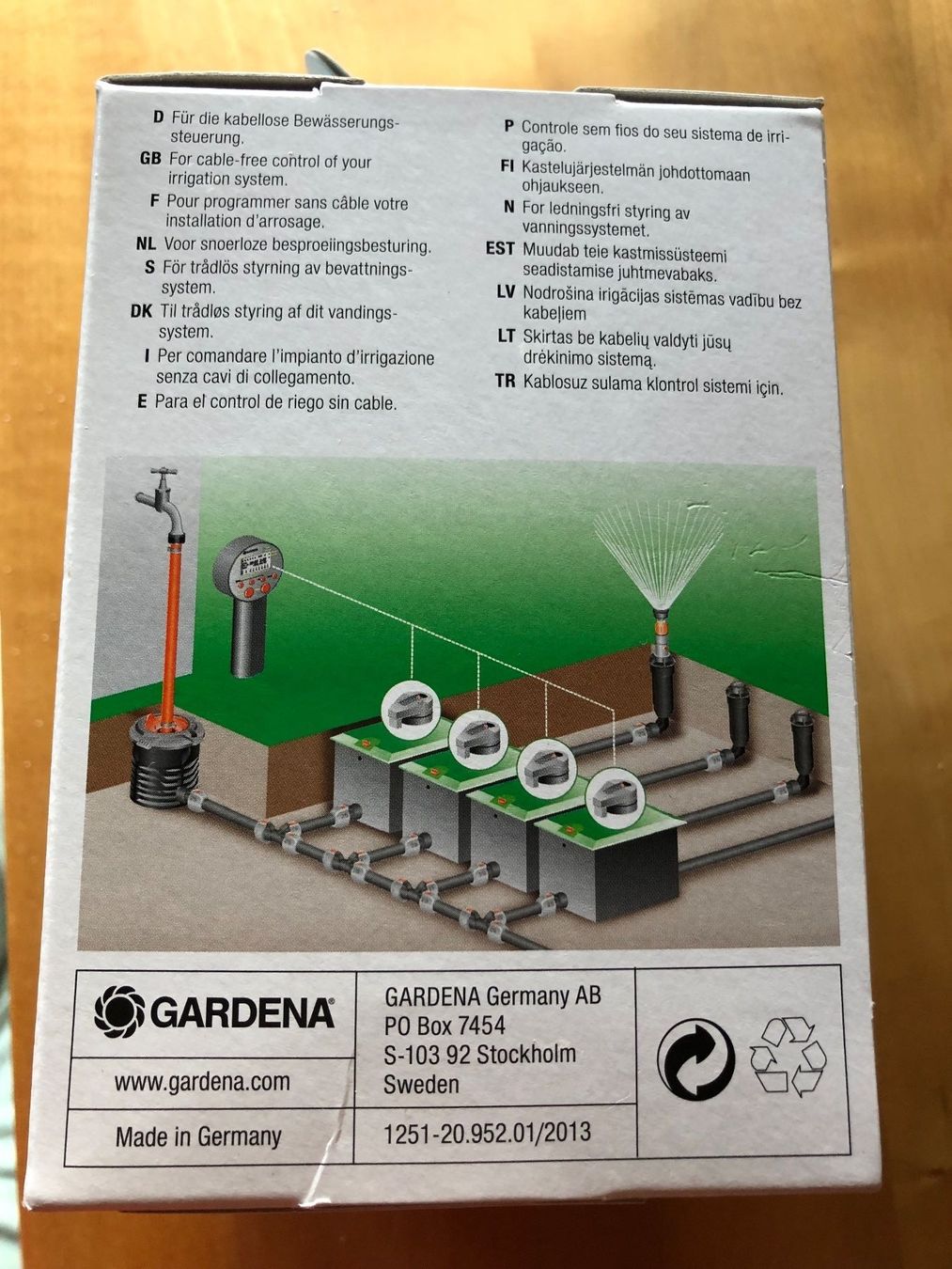 Armaturen: Gardena Bewässerungsventil 9 V – Neu und originalverpackt aus Zürich von ch3906 1