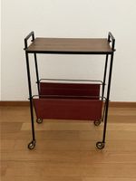 Servierwagen  Zeitungsständer.  vintage (50 er)