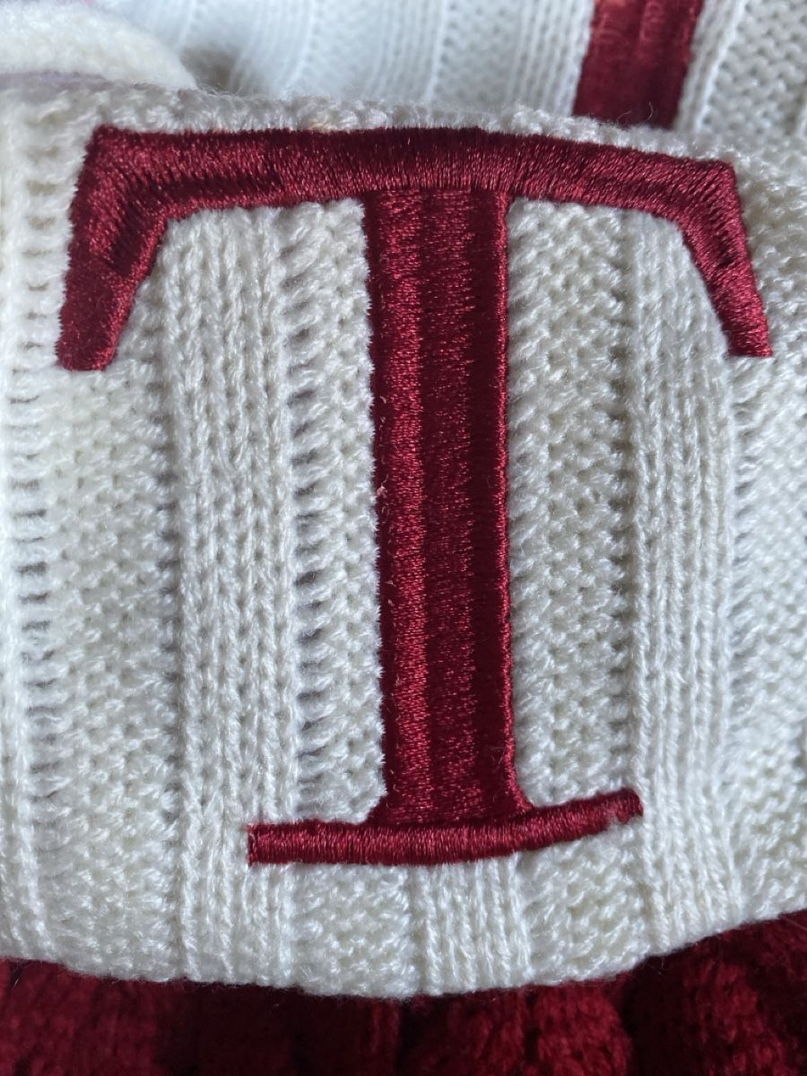 Tutte le decorazioni: Christmas Stocking, embroidered initial "T", new, 45cm – Nuovo e nell'imballaggio originale da Buttikon SZ venduto da Maxwelltime 3