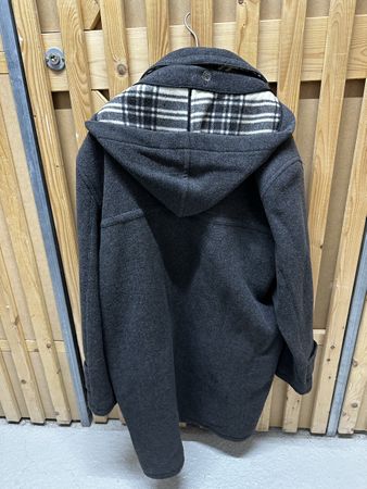 Duffle Coat Andrea Giannini grau Wolle guter Zustand