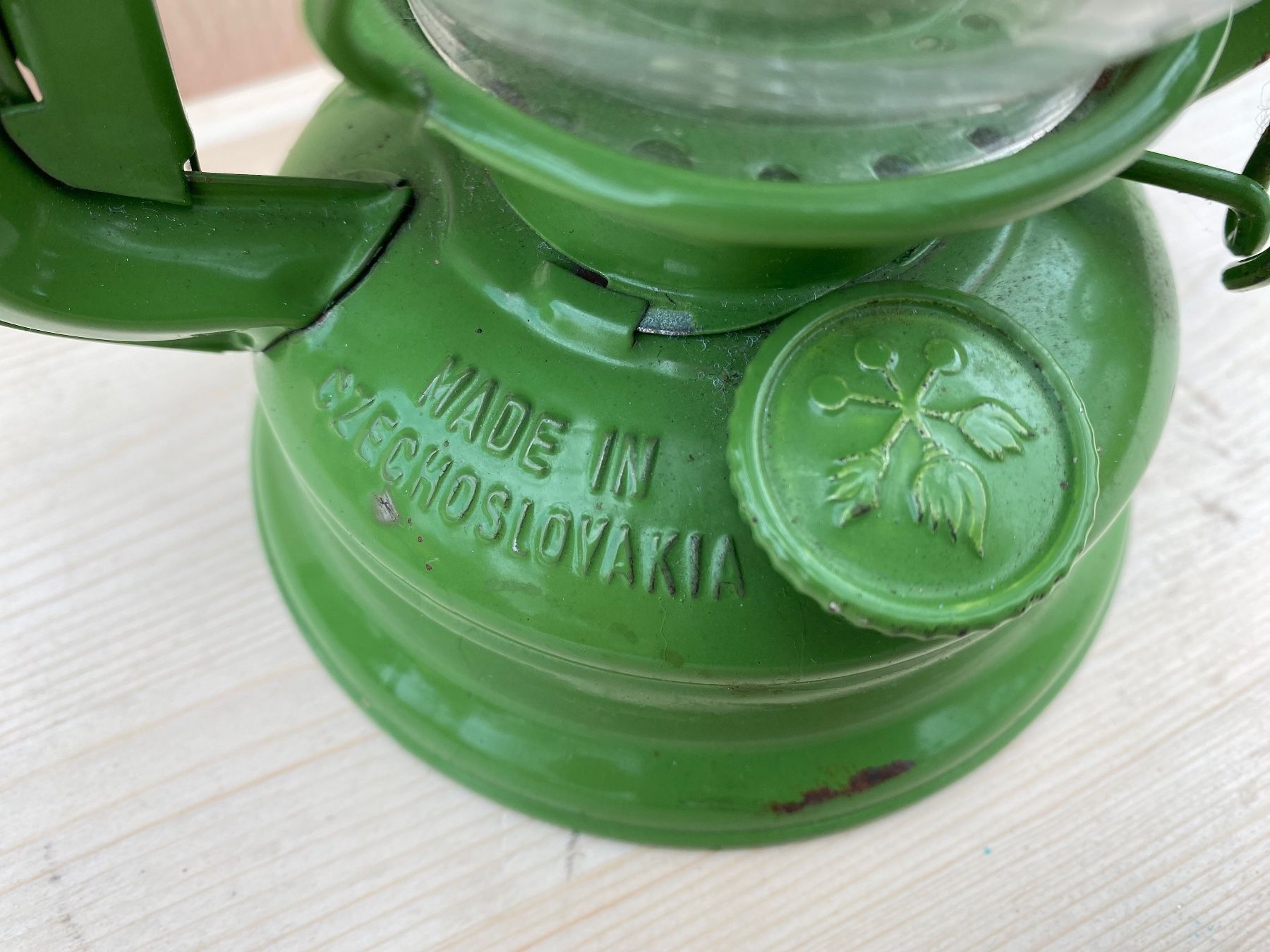 Lampade: schöne alte Meva Petrollampe / Sturmlampe – Usato da Feldbach venduto da Olive1 4