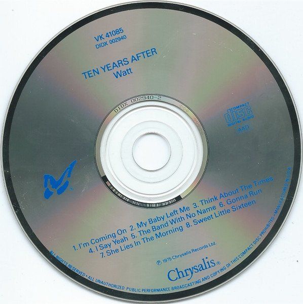 CDs: Ten Years After WATT Blues Rock CD – Gebraucht aus Kandergrund von Sososo 2