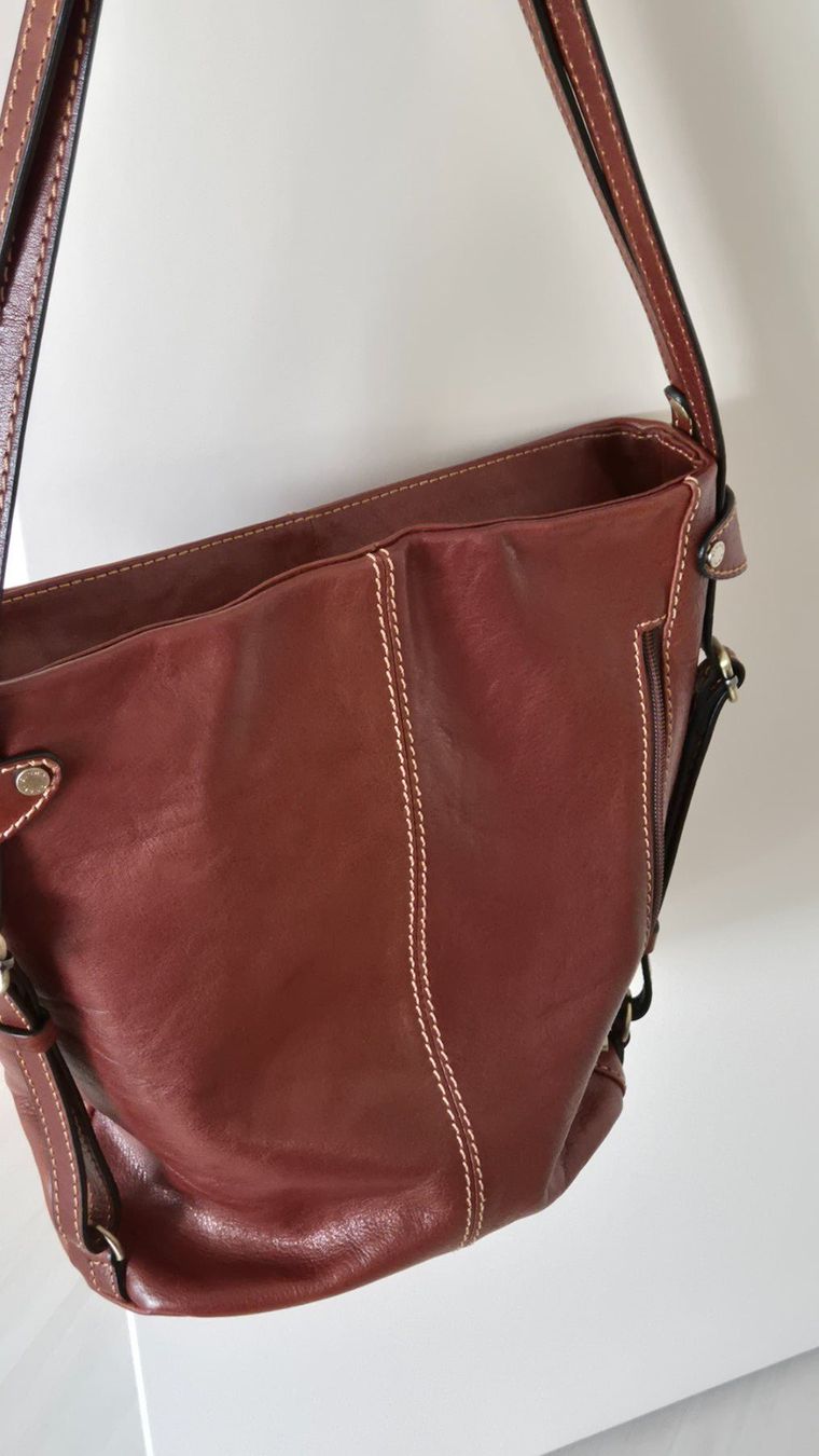 Borse da donna: Damen Lederhandtasche neu – Nuovo (secondo la descrizione) da Kilchberg ZH venduto da logn 1