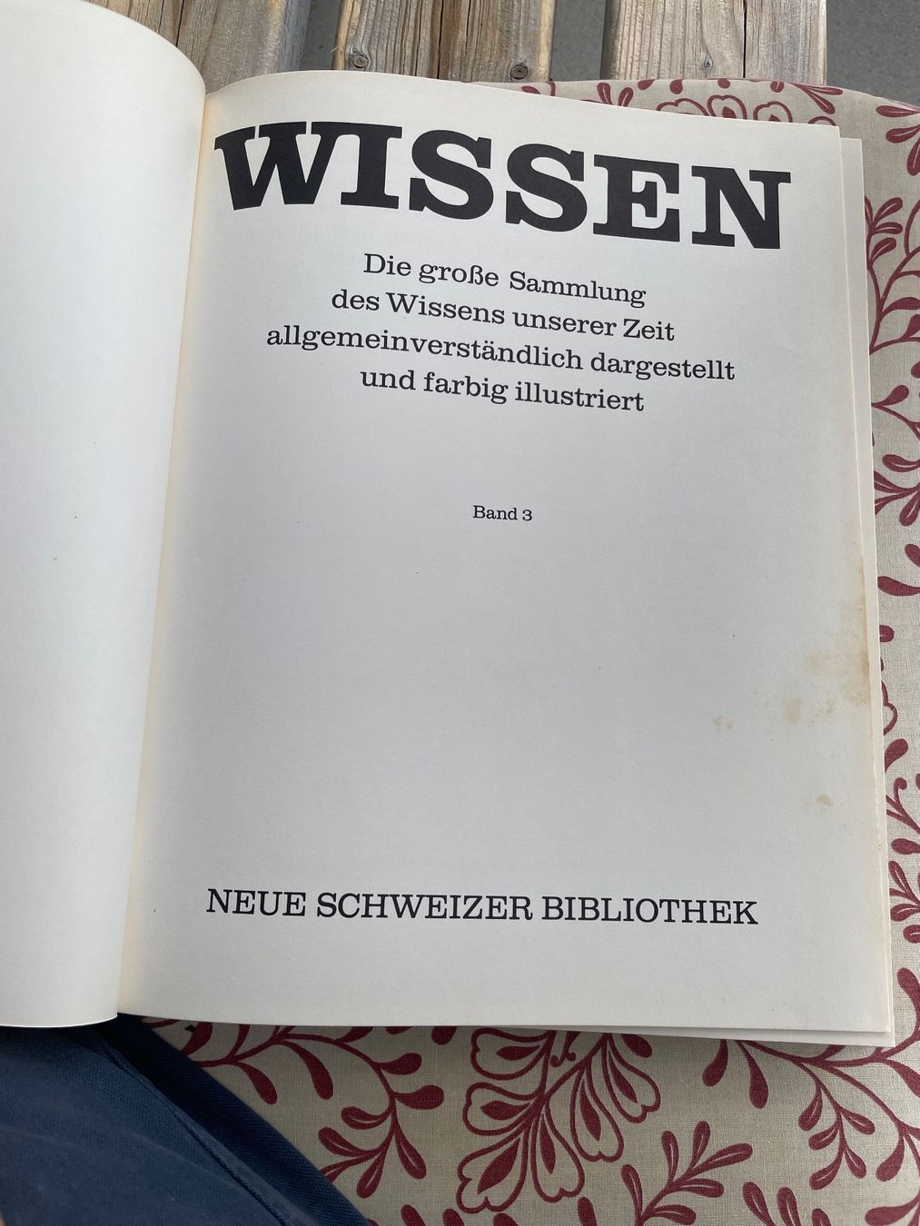 Bücher: WISSEN - Die grosse Sammlung Band 3 – Gebraucht aus Sargans von Didis 1