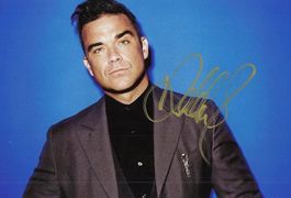 Robbie WILLIAMS ORIG. AUTOGRAMM