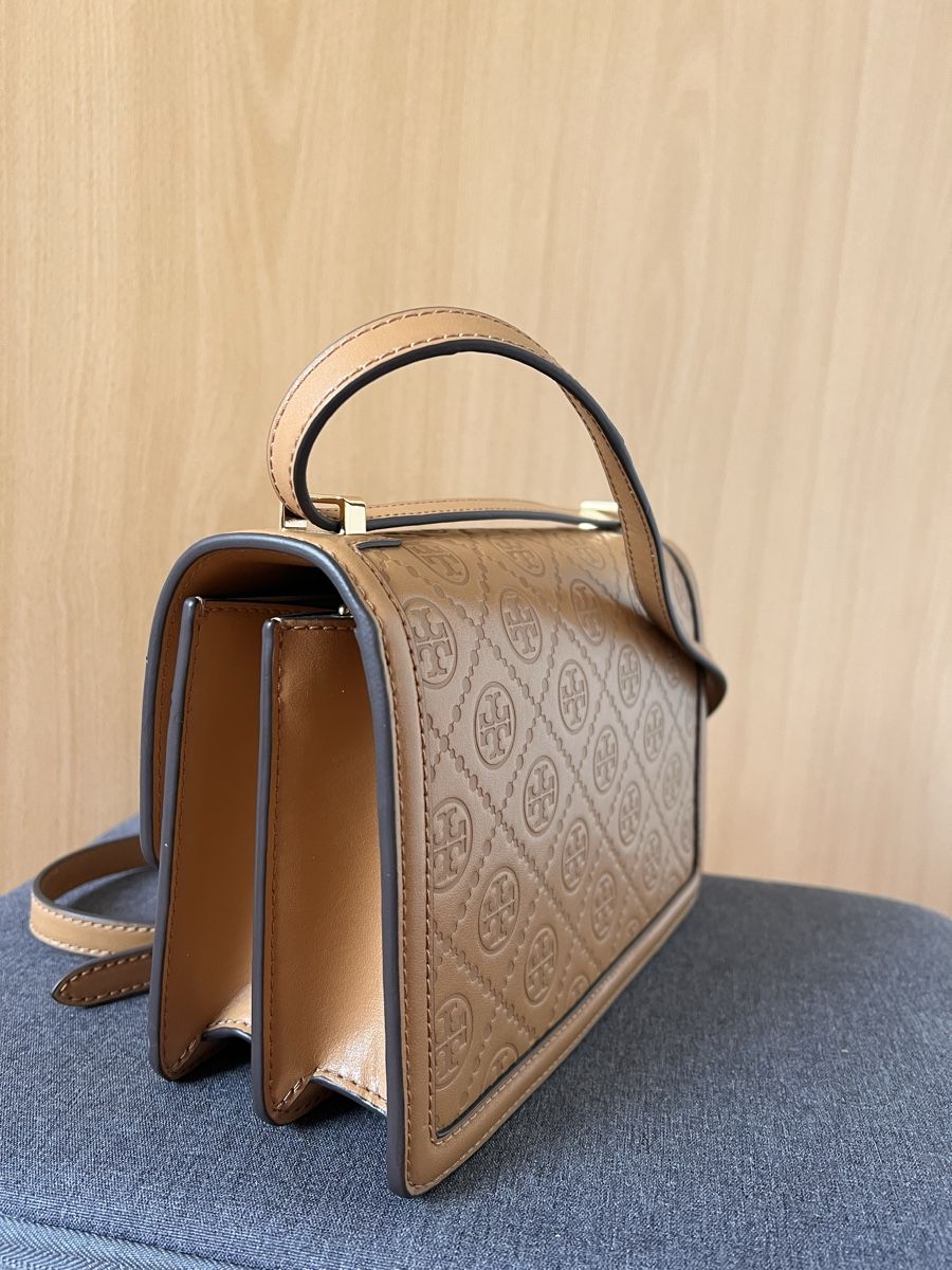 Tory Burch Borse da donna: Tory Burch T Monogram Schultertasche – Nuovo (secondo la descrizione) da Oftringen venduto da btt_ddb9 1