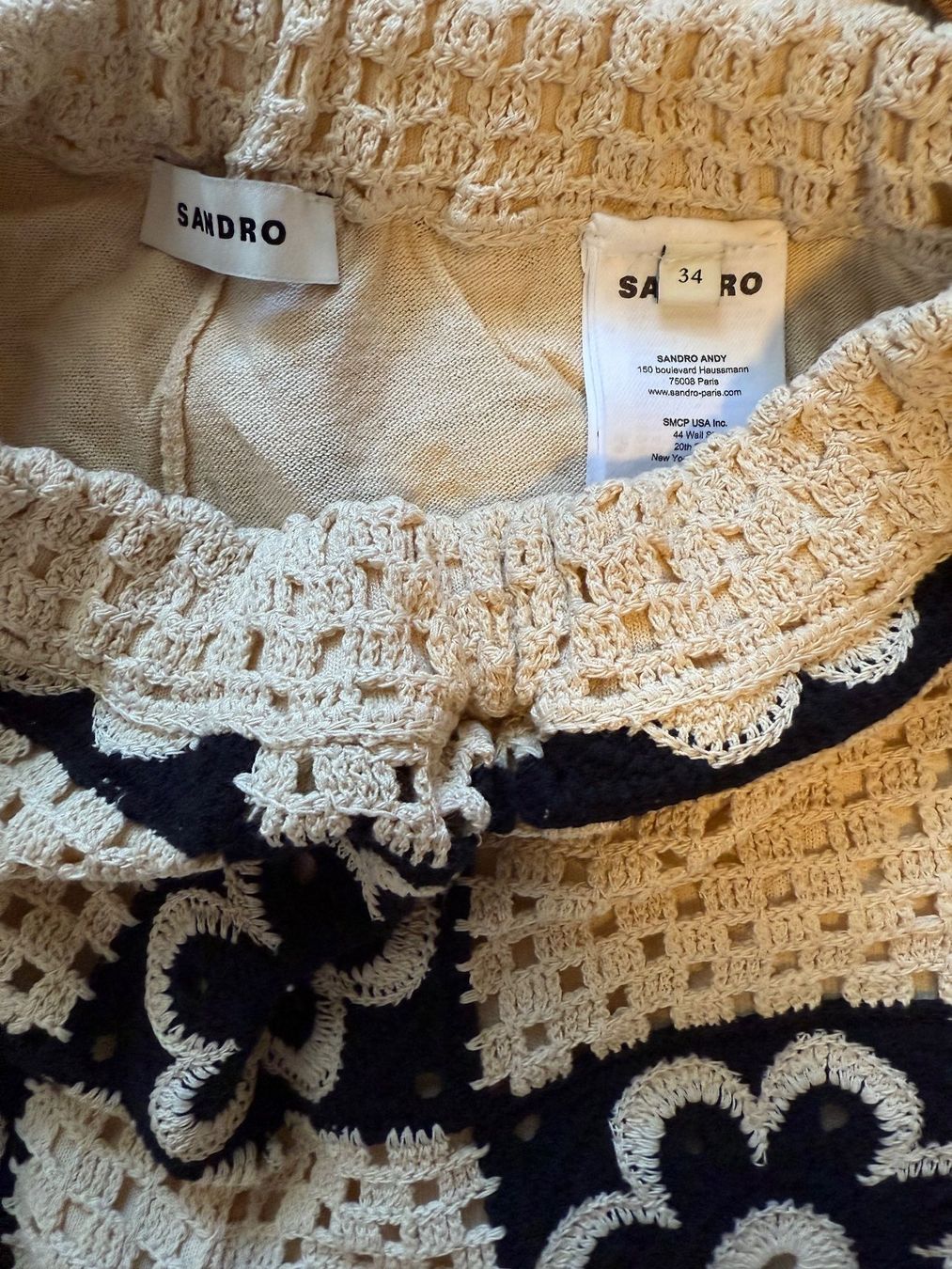 Sandro Pantaloni: Sandro crochet hose, 34 – Usato da Zürich venduto da kuz_mnn9 2
