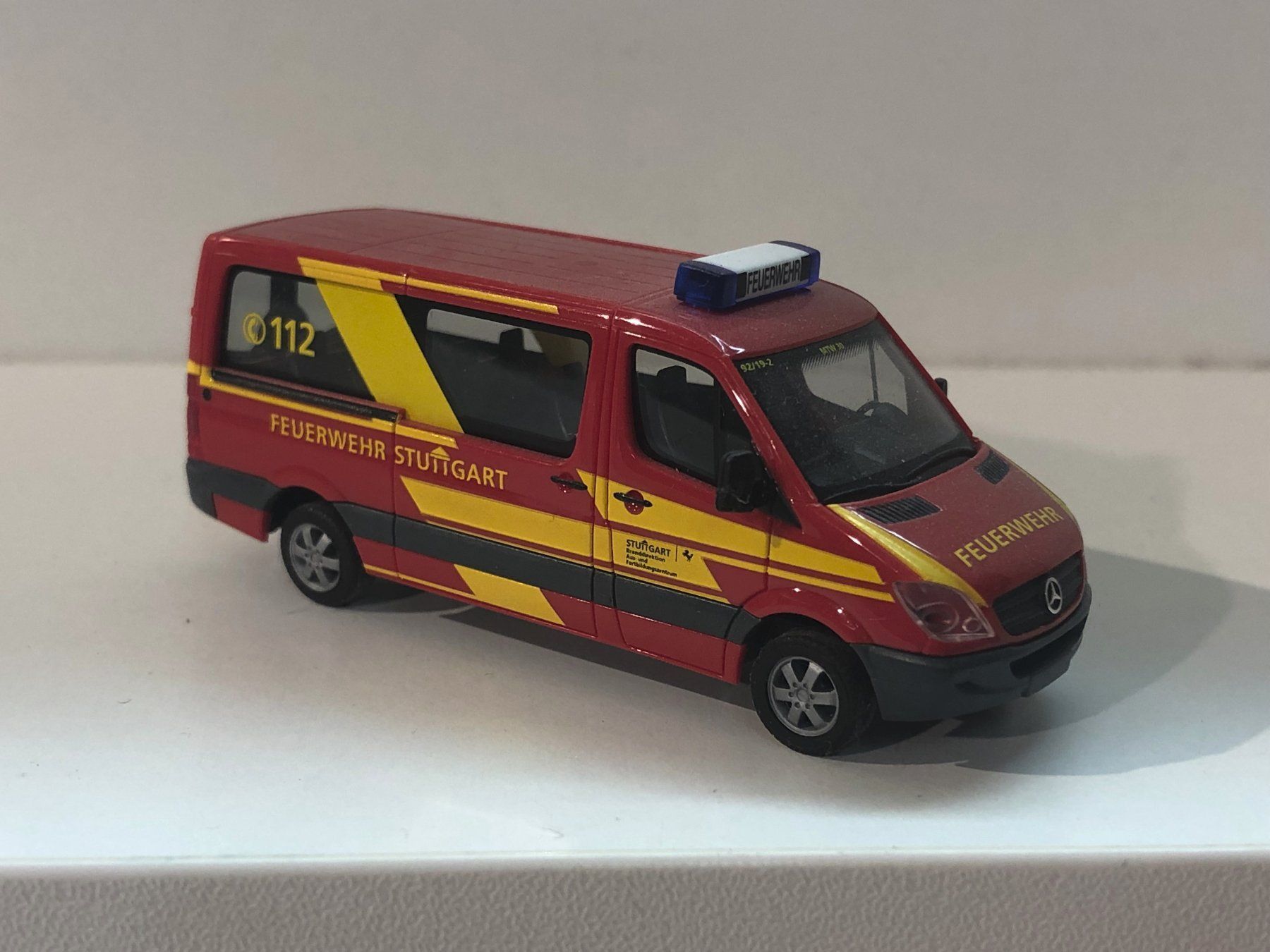Herpa Modellini d'auto: herpa "FW Stuttgart"-set 1:87 – Nuovo (secondo la descrizione) da solothurn venduto da Lrz74 3