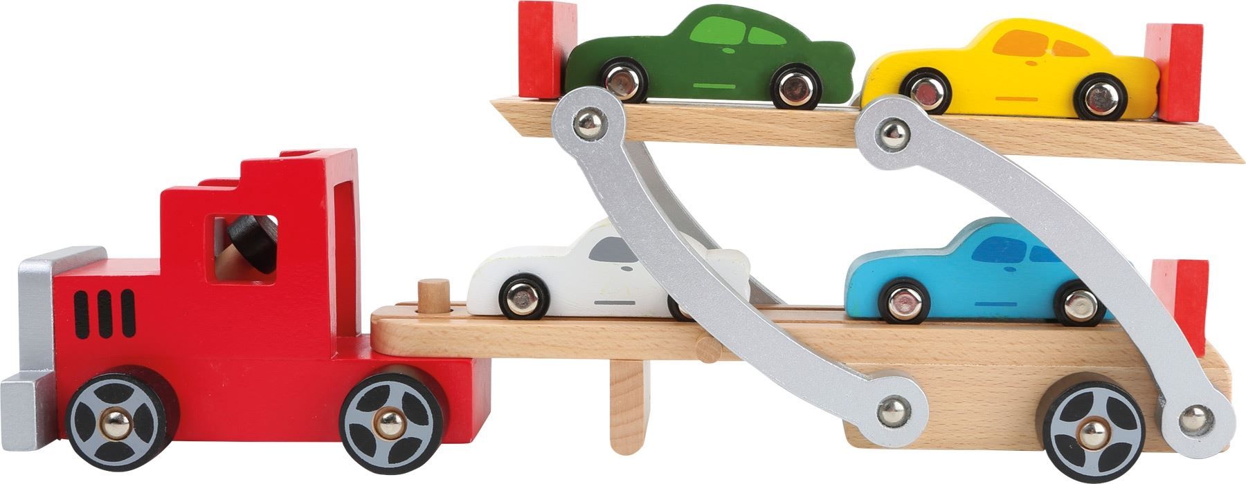 Spielzeuge: Holzspielzeug Autotransporter 34cm – Neu und originalverpackt aus Wettingen von Swala 6
