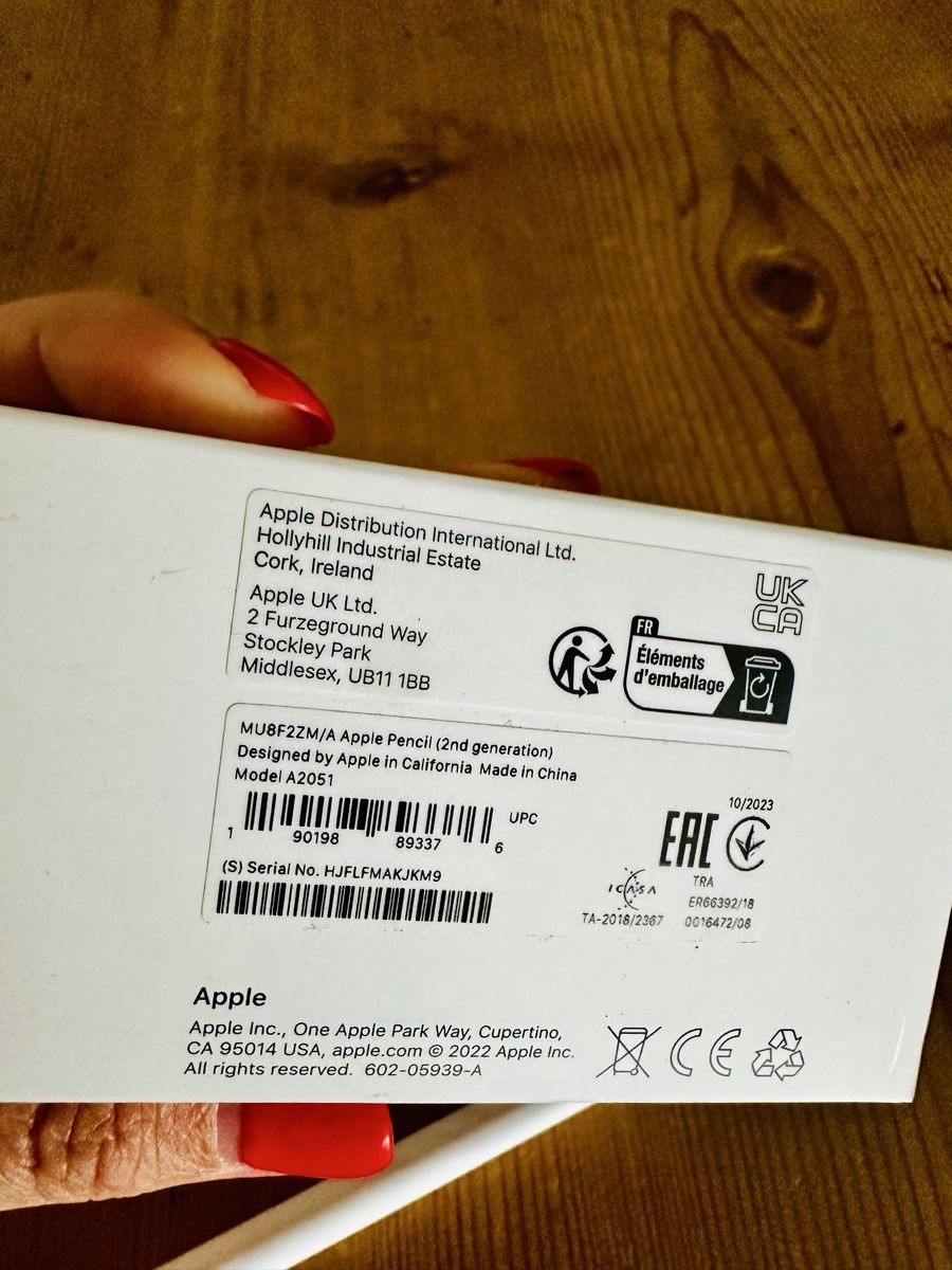 Apple Tablettes PC: Apple Pencil 2. Generation weiss 1x gebraucht – D'occasion à Eschenbach LU par Mauz77 4