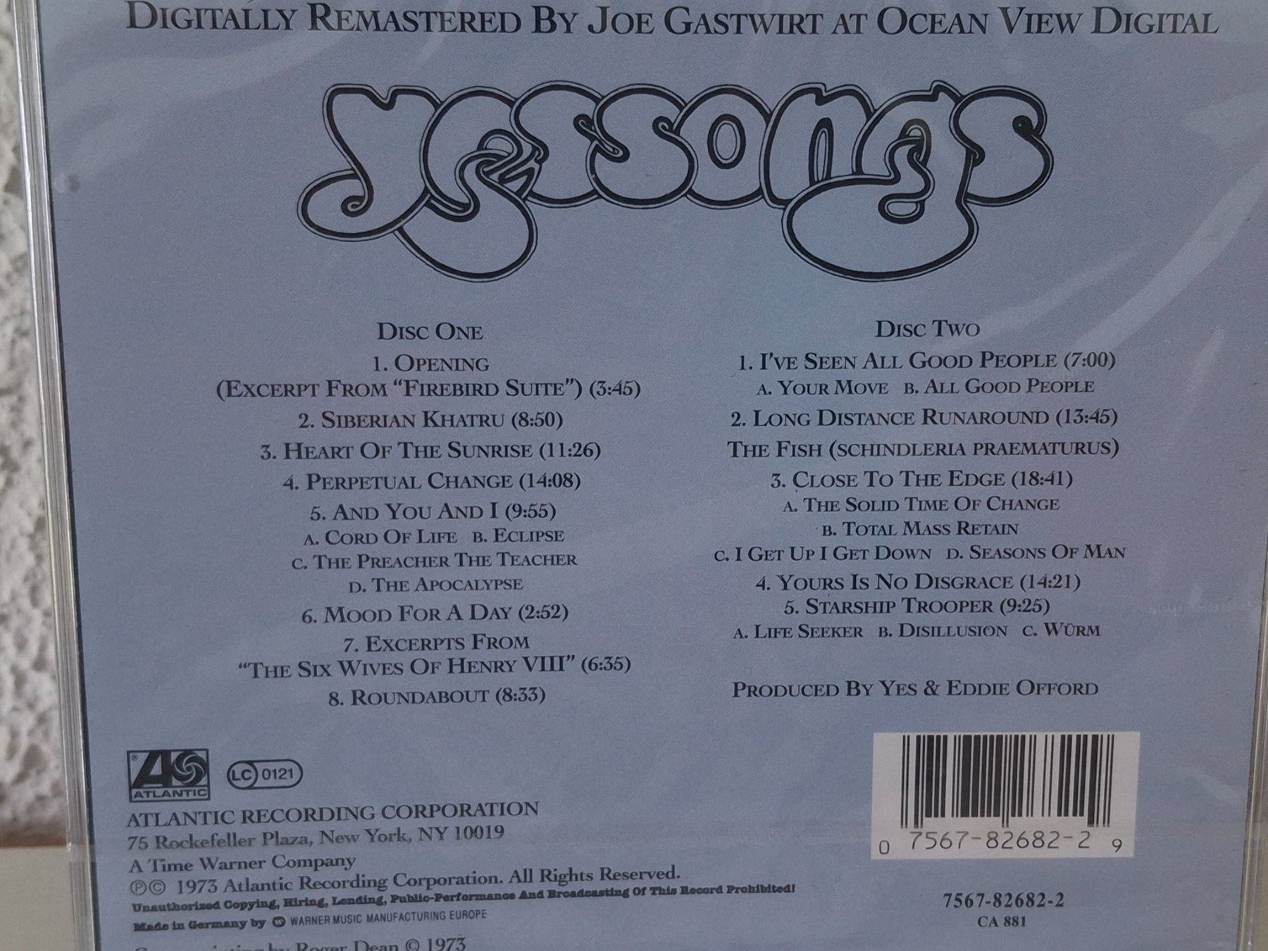 CD: 2CD Yes - Yessongs   🆕 – Usato da Aarberg venduto da Jackup1 1