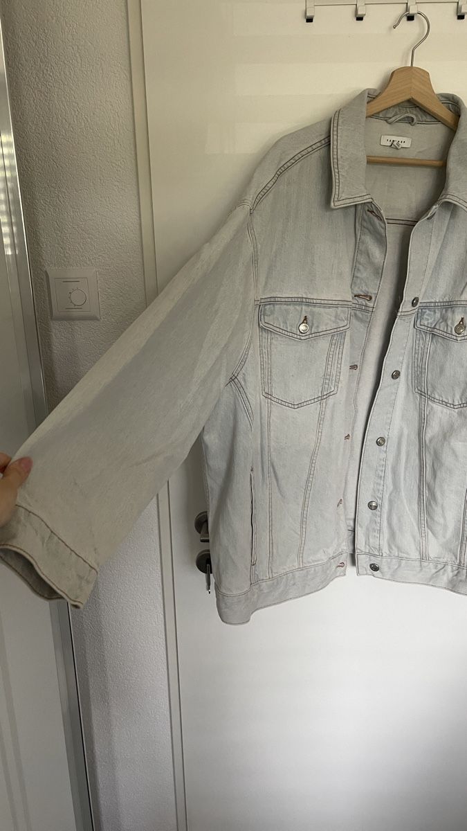 Topshop Giacche: Jeansjacke Topshop oversized – Nuovo (secondo la descrizione) da Lausen venduto da sim_hgp6 4