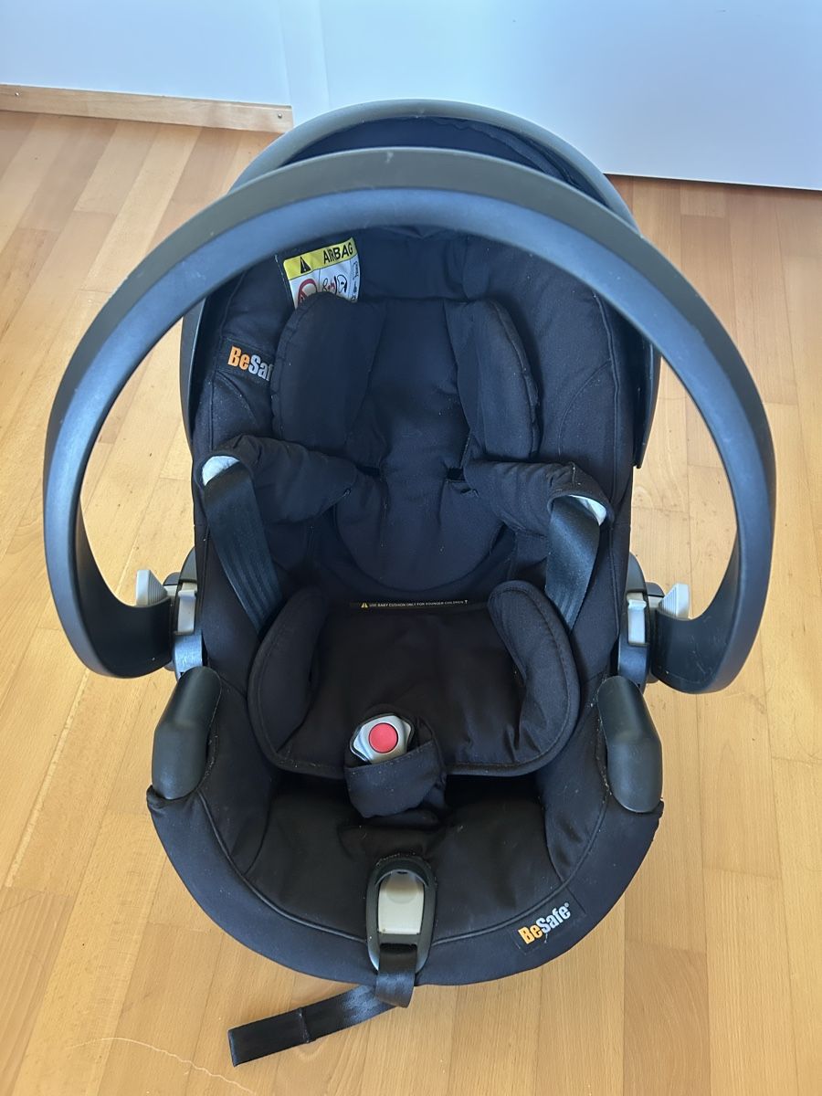 Seggiolini per auto: BeSafe Babyschale schwarz – Usato da Langnau am Albis venduto da Elli2013 3