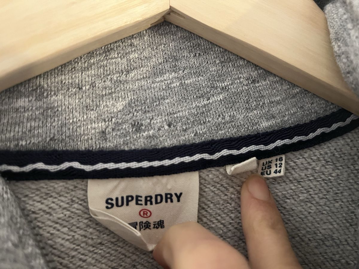 Superdry Pullover & Sweatshirts: Superdry Quarter Zip Sweatshirt ca. Gr. M, cropped – Gebraucht aus Zürich von vintage_for_you 3