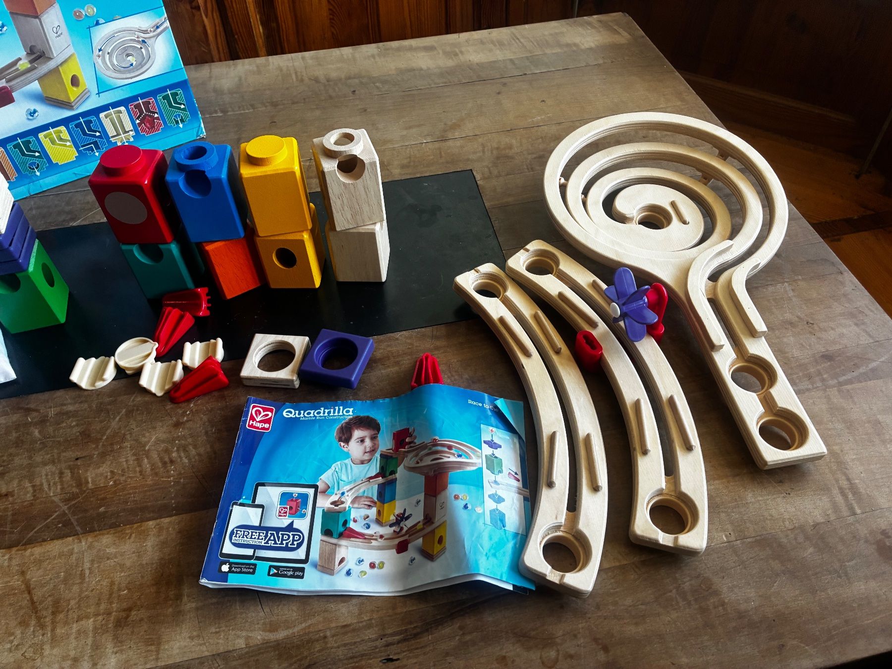 Hape Giocattoli: Hape Quadrilla Set komplett – Usato da Zollbrück venduto da outlet16 1