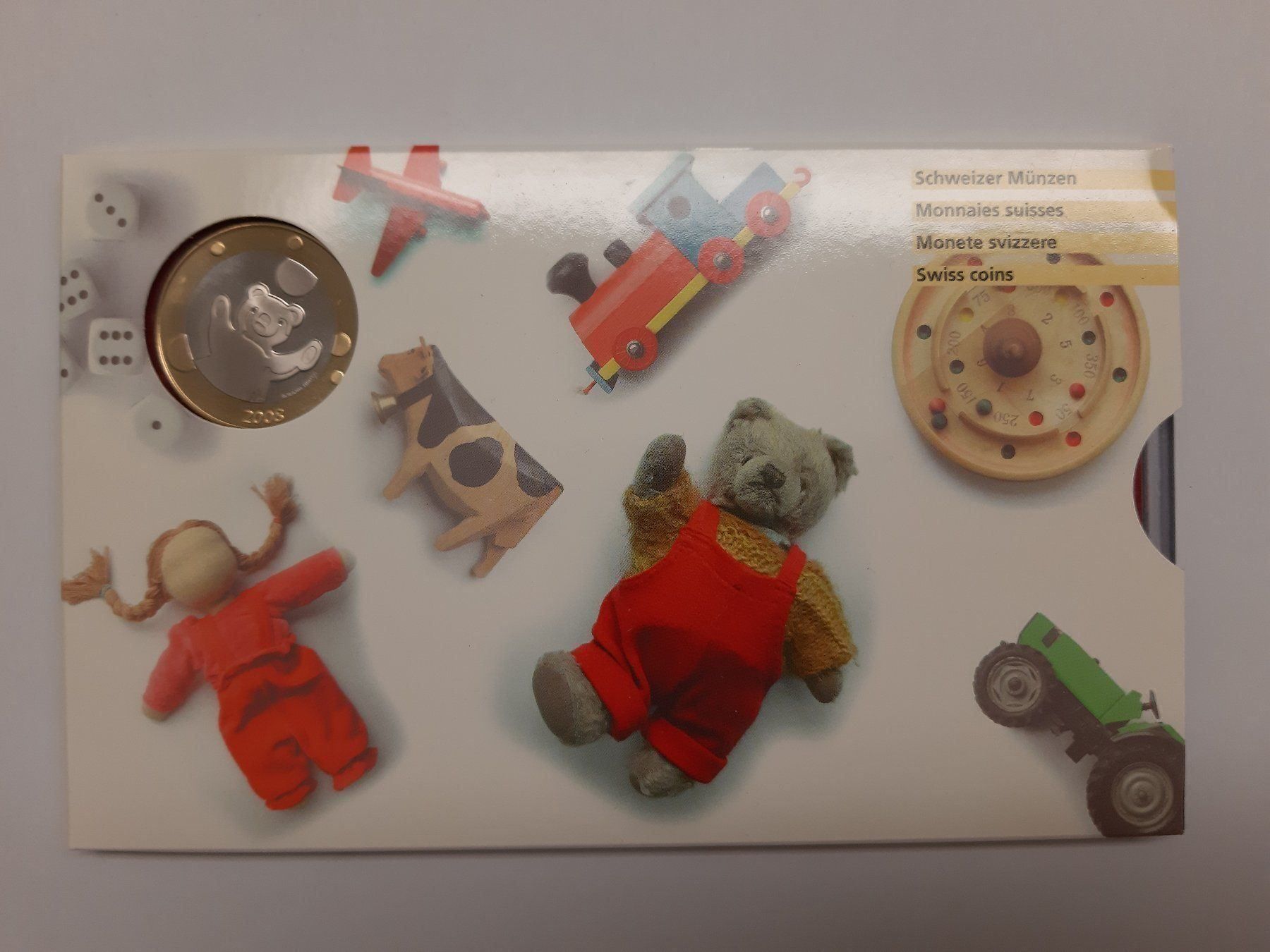 Tutti le monete: Baby Münzsatz 2008 NEU! – Nuovo e nell'imballaggio originale da Pfäffikon ZH venduto da Schweizer_Muenzen
