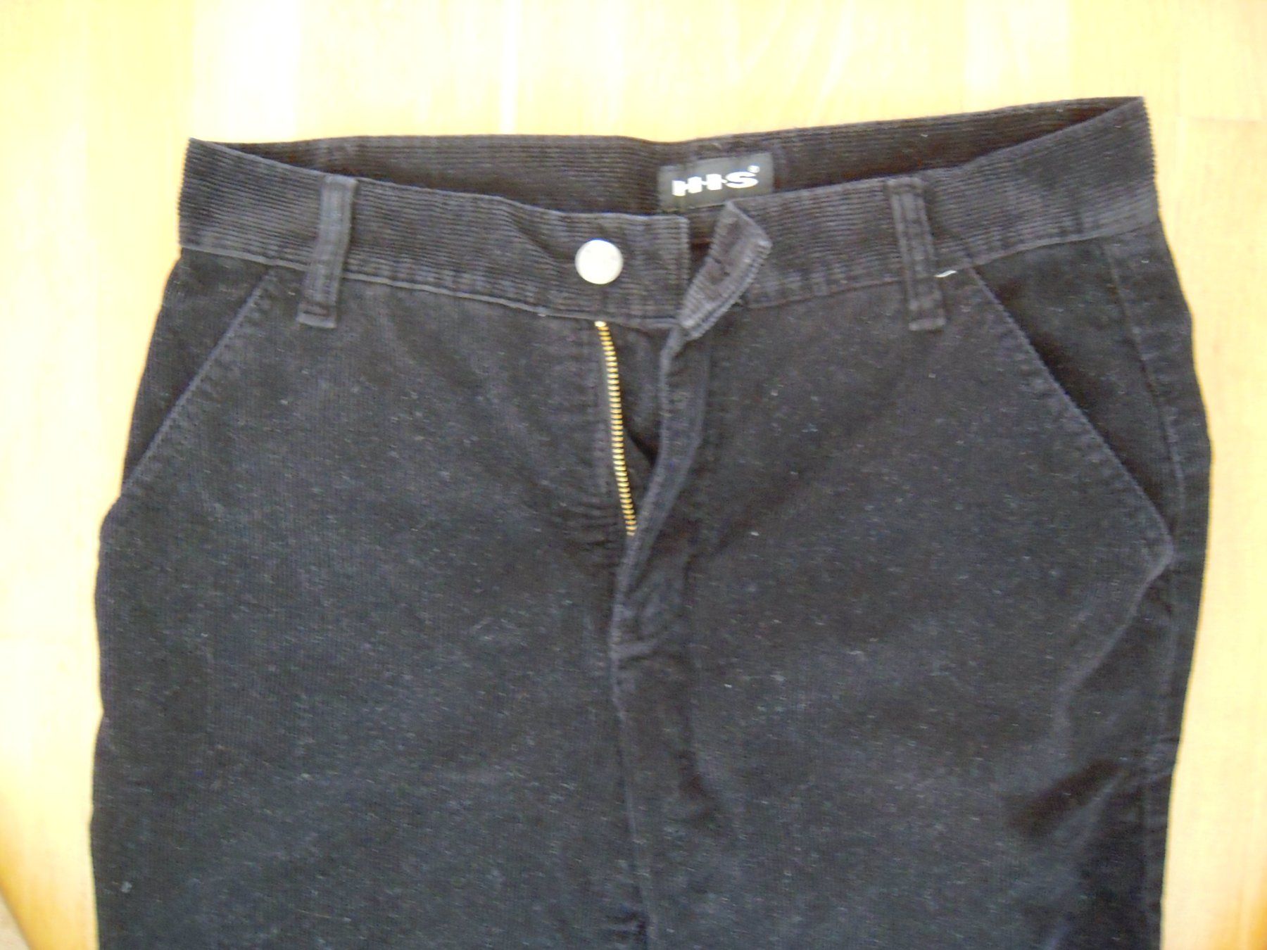 Pantaloni: Schwarze Manchesterhose H.I.S Gr 156 – Nuovo (secondo la descrizione) da Uzwil venduto da visions77 1