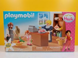 PLAYMOBIL Heidi 70257 Dorfladen der Familie Keller NEU