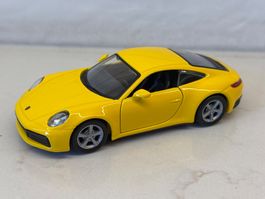 Welly 1/43 Porsche 911 Carrera 4S jaune ...