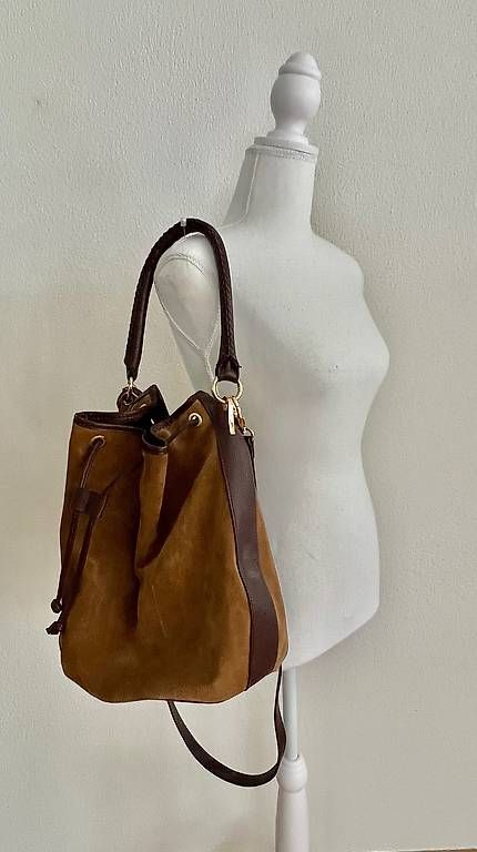 Borse da donna: Tasche Wildleder braun – Usato da Volketswil venduto da oli_l2zq