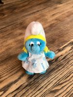Vintage Schlumpfine Smurfette Stofftier Plüschtier Spielzeug