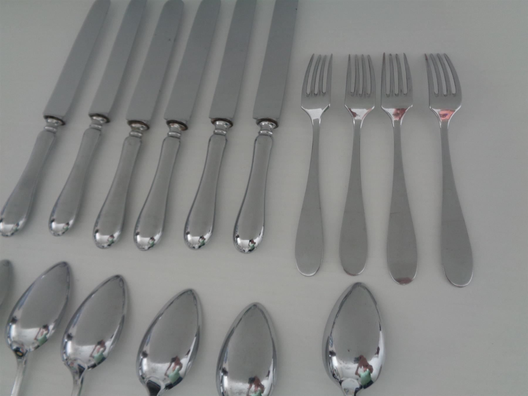 Bestecksets: Besteck 16-teilig - Chromstahl – Gebraucht aus Chur von omonia 4