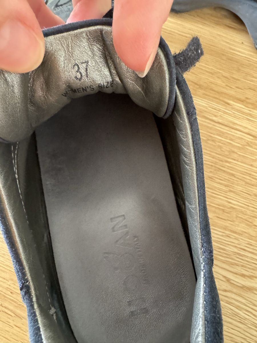 Hogan Scarpe da donna: Baskets Hogan vernies bleu marine – Usato da Puplinge venduto da Cechth 2
