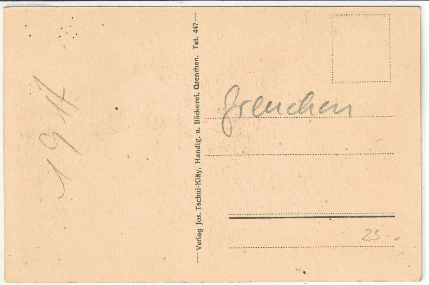 Cartoline postali: Grenchen - Handlung und Bäckerei – Usato da Ettingen venduto da Kartenplanet 1
