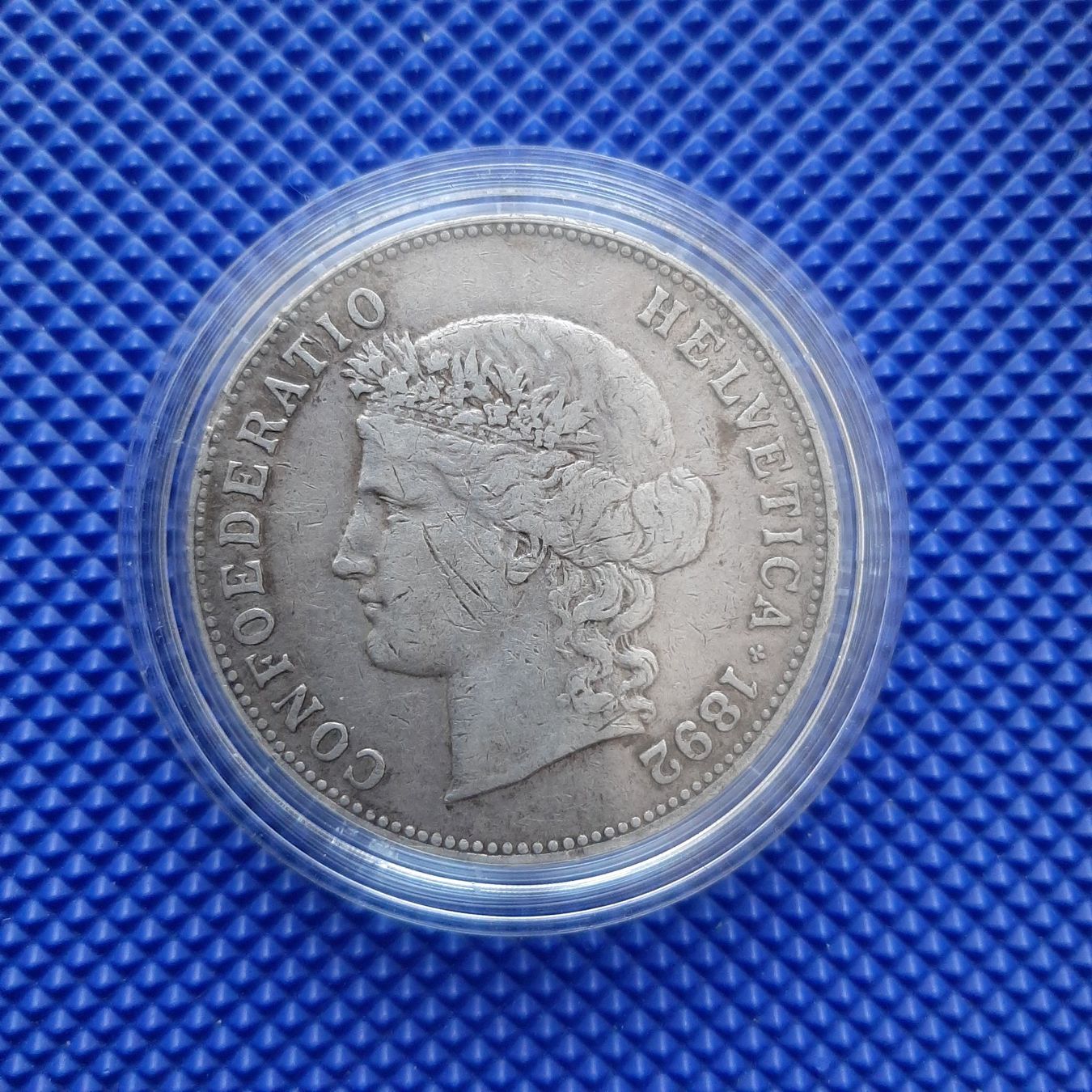 Alle Münzen: 5 Francs 1892 – Gebraucht aus Carouge GE von cecob0909