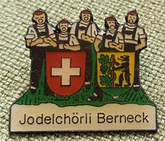 P463 - Pin Jodelchörli Berneck Schweiz / Auflage 1000 Stk.