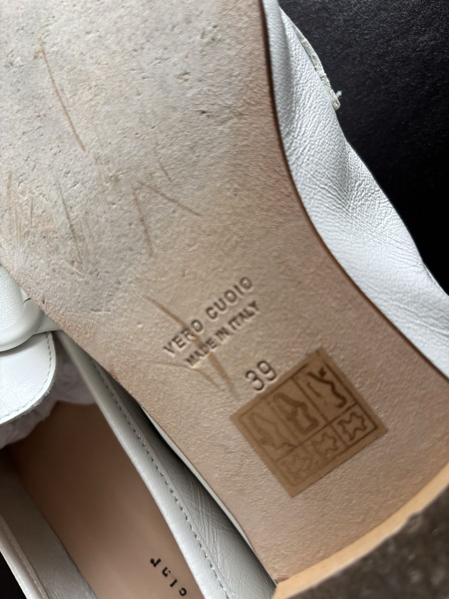 Scarpe da donna: ANDREA PUCCINI - Loafers Blanc Cuir - 39 – Nuovo (secondo la descrizione) da Chardonne venduto da teenyweeny 8