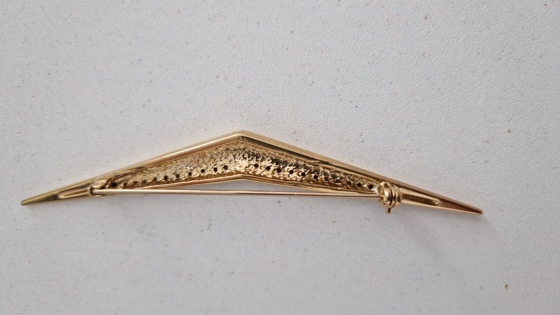 Spille & Fermagli: Delora Design Brosche,Goldfarben, Vintage Schmuck – Nuovo (secondo la descrizione) da Oberwil BL venduto da Katze55 1
