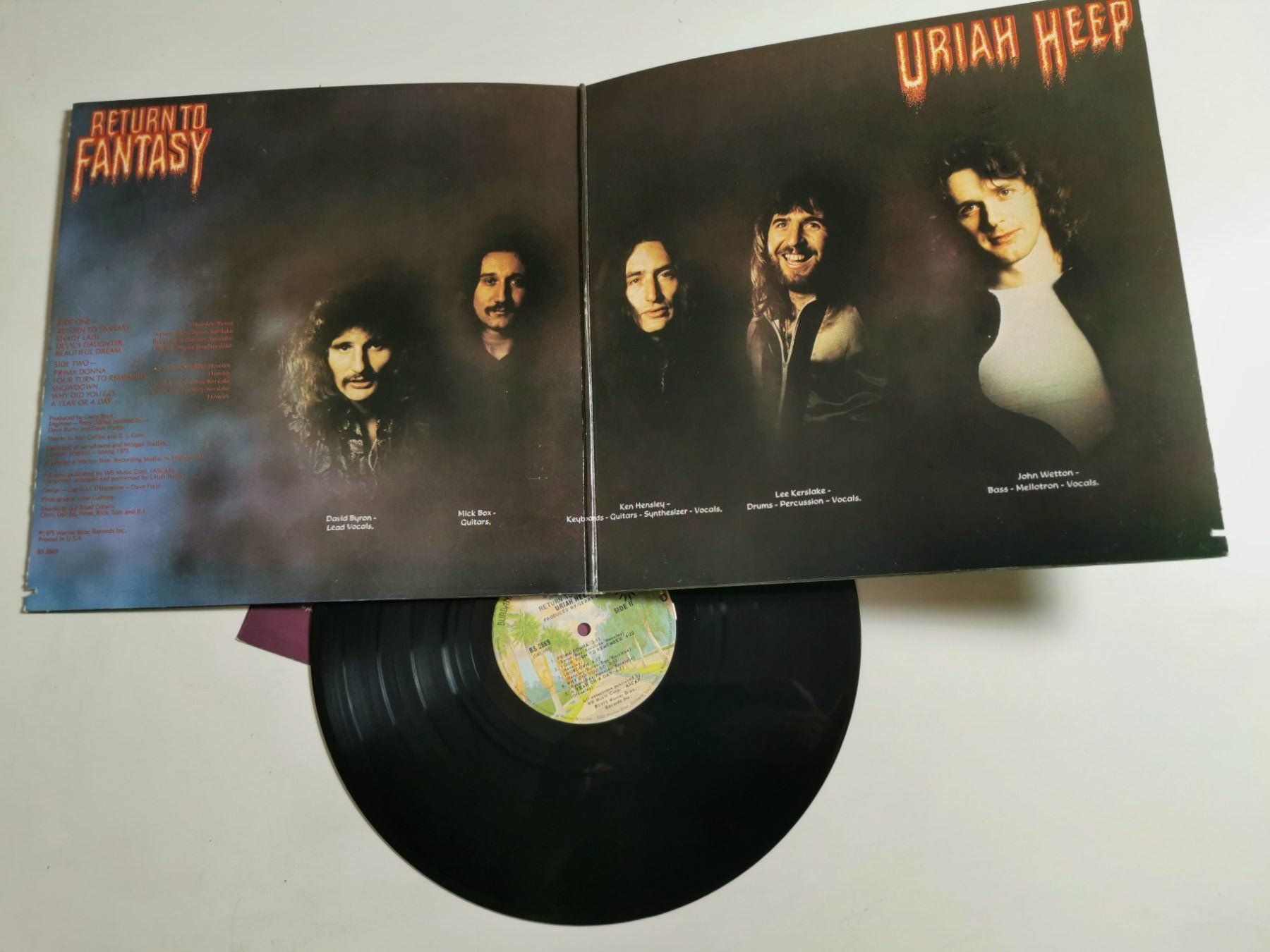 Dischi in vinile: Uriah Heep - Return to Fantasy – Usato da Grafenried venduto da Jukebox70 2