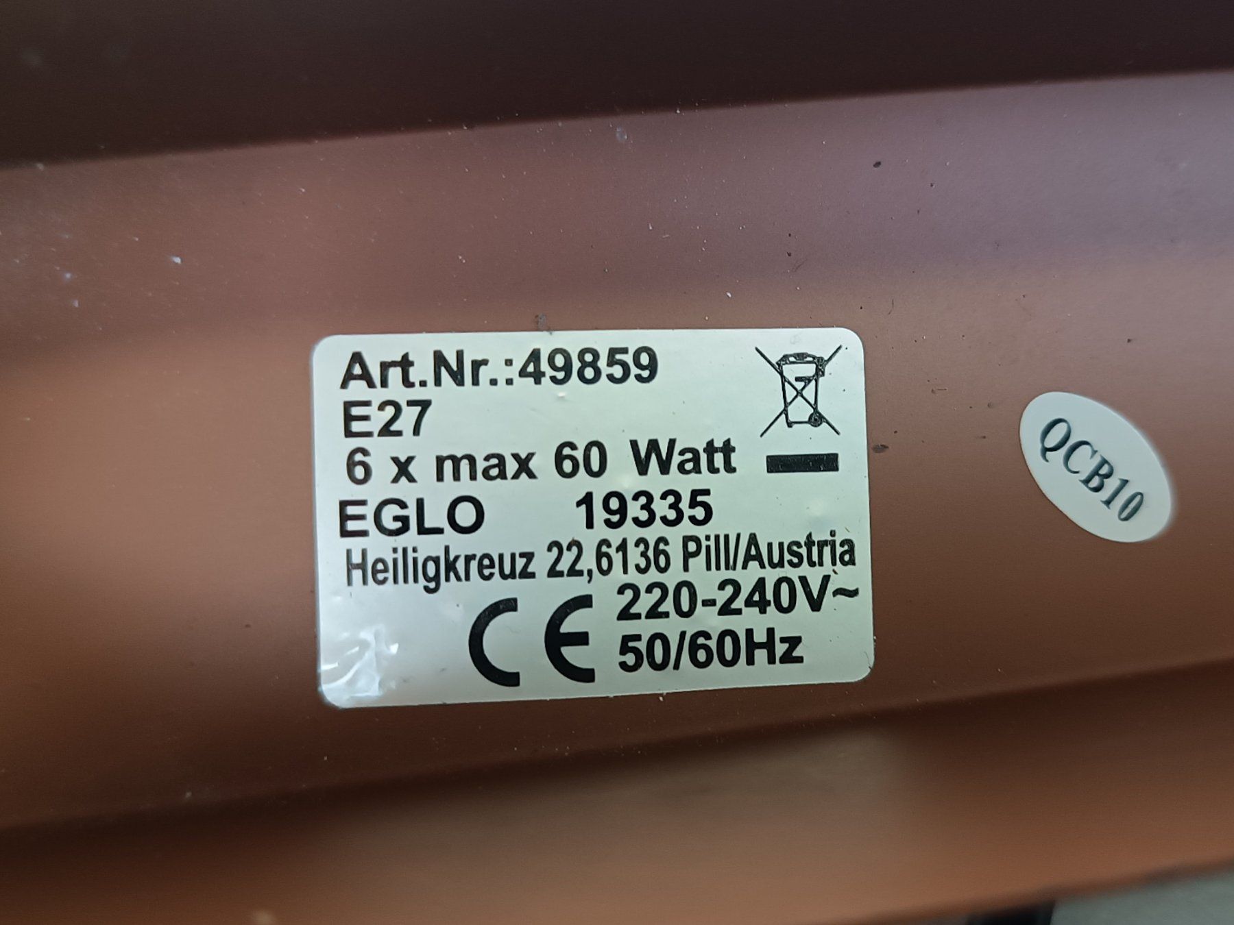 Eglo Lustres & lampes de plafonds: EGLO Hängelampe Holz braun – D'occasion à Suhr par Restwert_Suhr 5