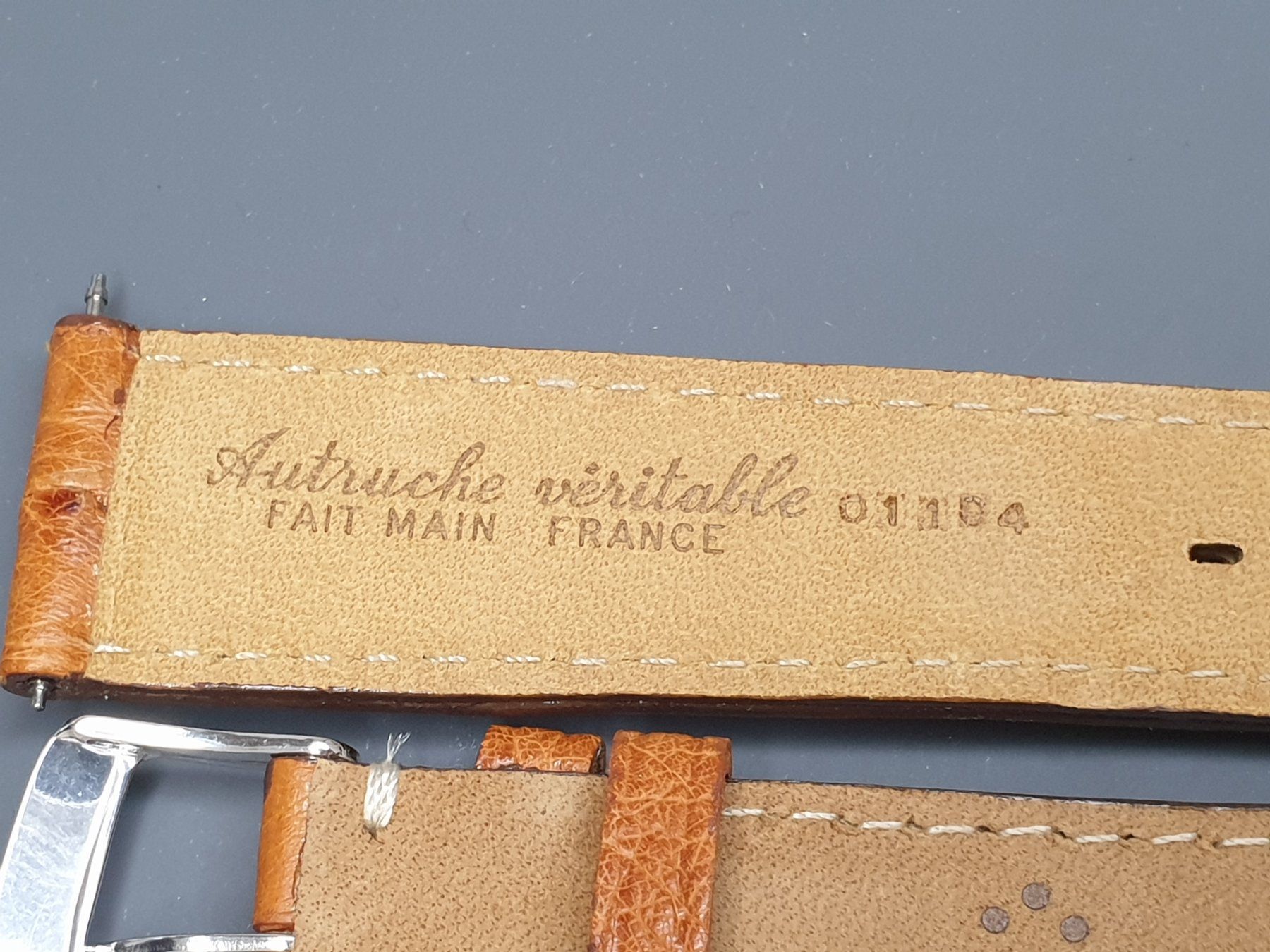 Bracciali & Braccialetti: Straussenleder Armband 20mm – Usato da Neyruz FR venduto da Flyback 2