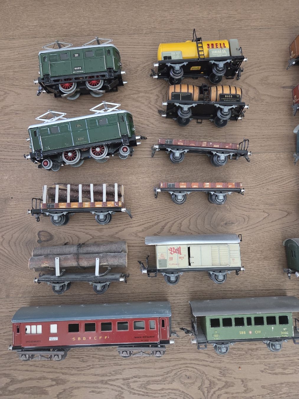 Buco Modellini di ferrovie: Buco Wagen + Loks – Usato da Berikon venduto da TopLok1 1