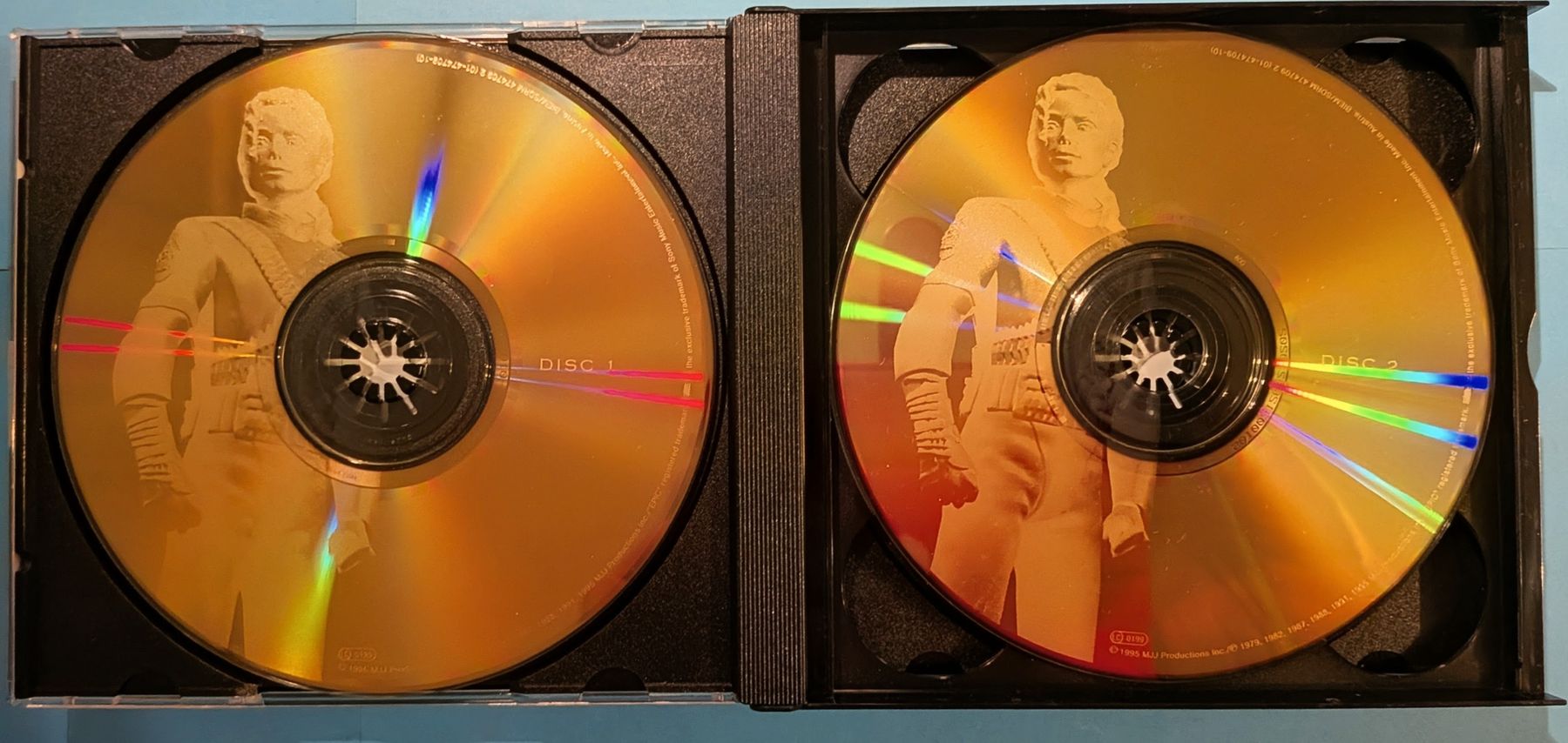 CD: Michael Jackson -  2 CD'S History Past. Present and Future – Usato da Aesch BL venduto da Charles2018 2