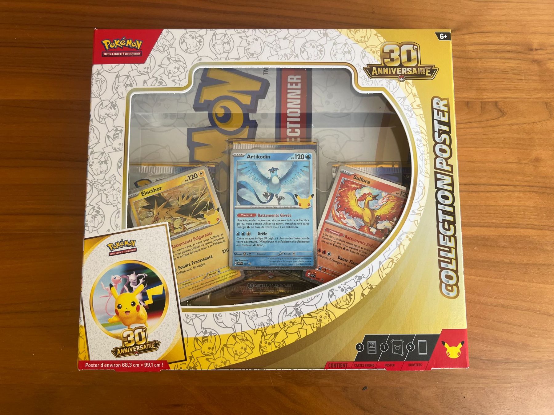Pokémon Carte collezionabili: Coffret poster pokemon 30 ans – Nuovo e nell'imballaggio originale da St-Blaise venduto da Ralphro