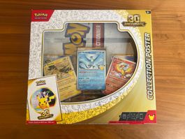 Coffret poster pokemon 30 ans