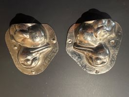 - ancien Moule chocolat canard 6cm ancien schokoladenform