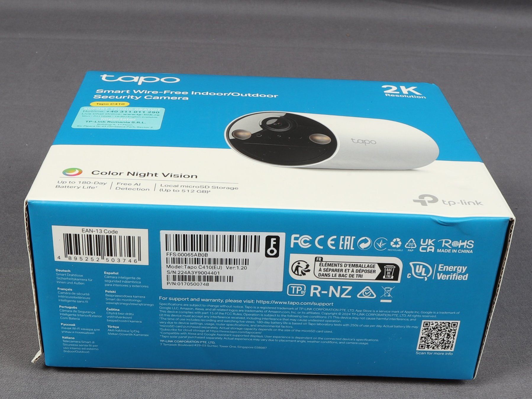 Systèmes d'alarme: TP-LINK Tapo Security Kamera C410 – Neuf (Voir description) à Steinen par Restwert_Steinen 9