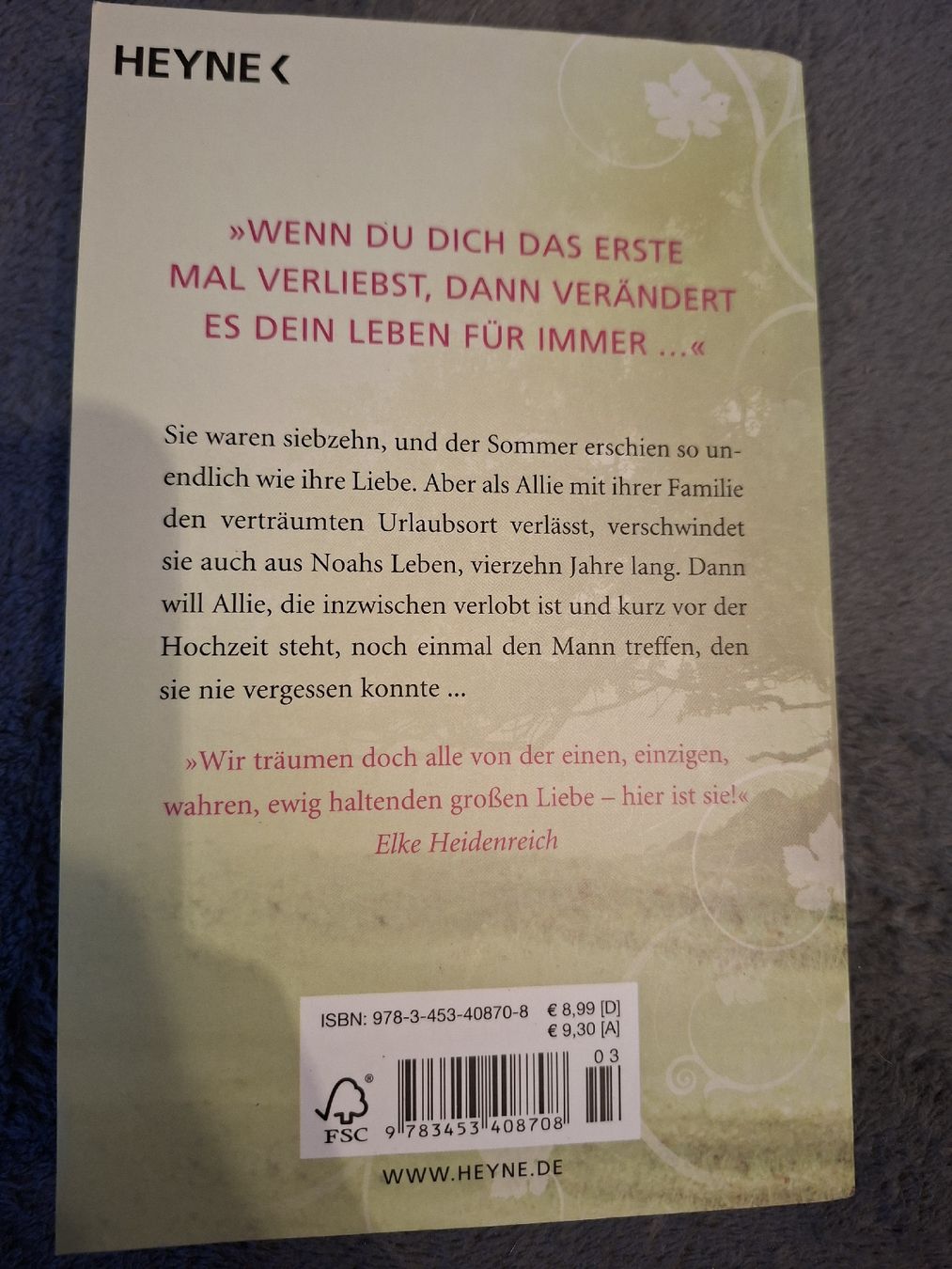 Bücher: Nicholas Sparks 2 Romane – Gebraucht aus Teufen AR von nad_55nm 1