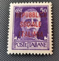 Italien Sozialrepublik 1944 briefmarke