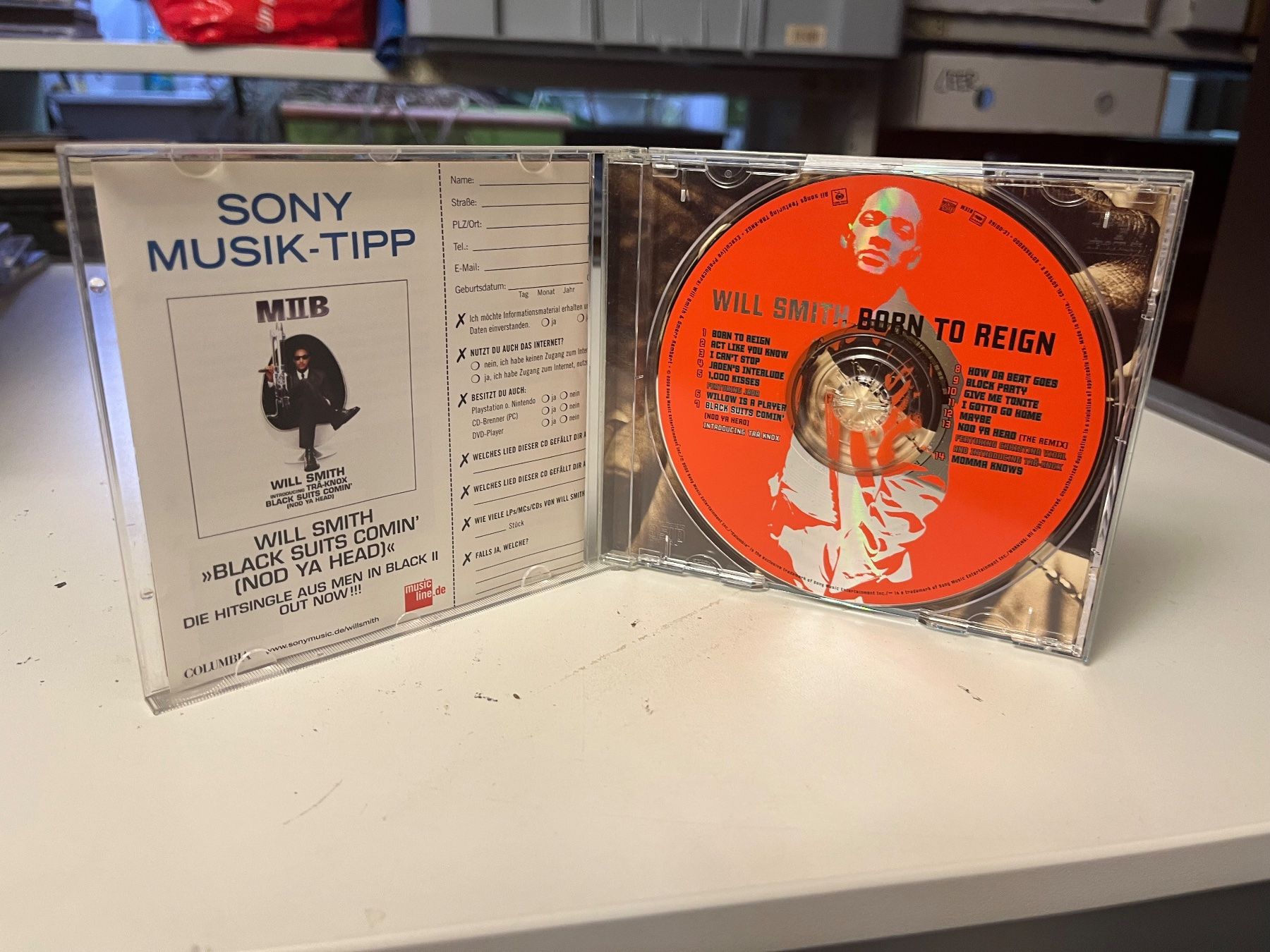 CD: Will Smith - Born to Reign - HH22D – Usato da Küsnacht ZH venduto da swisssales.net 2