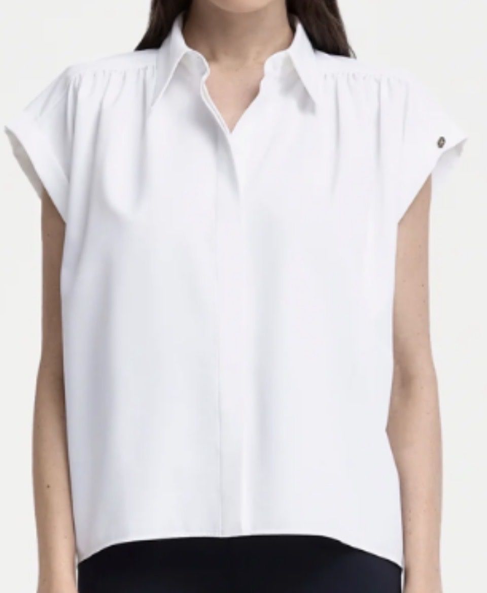 Ina Kess Camicette: Ina Kess Casette Bluse weiss XS – Nuovo (secondo la descrizione) da Wettswil venduto da Harmony83