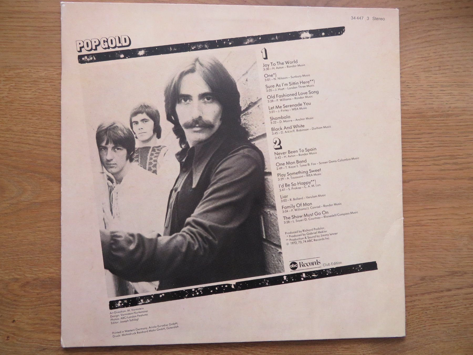 Dischi in vinile: THREE DOG NIGHT POP GOLD – Nuovo (secondo la descrizione) da Zürich venduto da max_cp5f 1