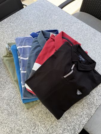 Marken-Poloshirts Grösse M, Armani, LaMartina und andere!