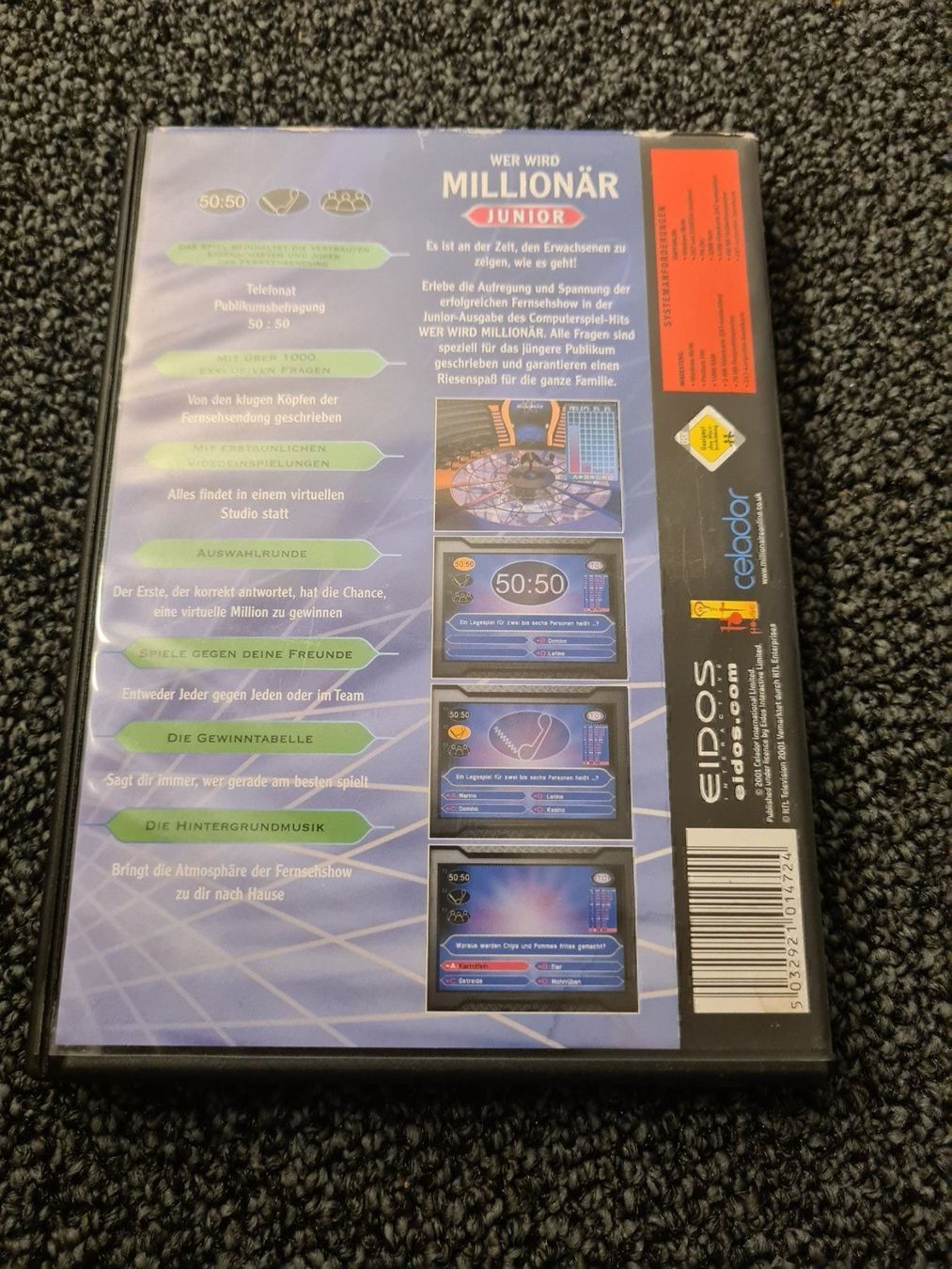 Giochi: MILLIONÄR JUNIOR PC – Usato da Ruswil venduto da jan_bxl5 1