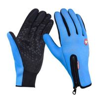 NEUE warme Bike Handschuhe blau unisex Gr. XXL - 220533